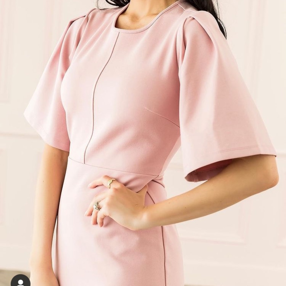Rachel Parcell Pink Midi Dress